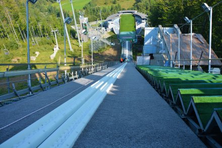 Nowy rozbieg na skoczni im. A. Małysza